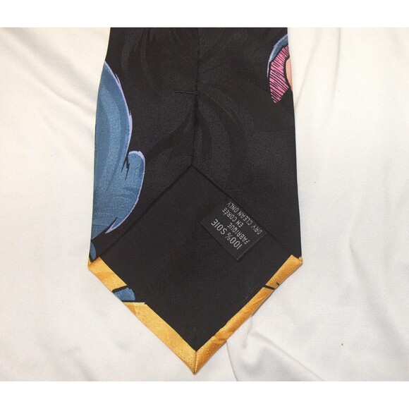 Vintage Disney Winnie the Pooh Eeyore & Tigger Tie 100% Silk necktie 60 x 4Disne - Picture 4 of 5